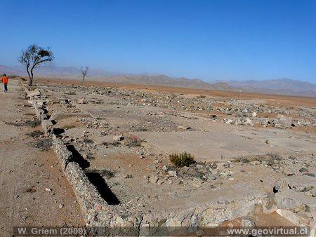 La estaci�n Barros Luco en el desierto Atacama - trayecto Longitudinal