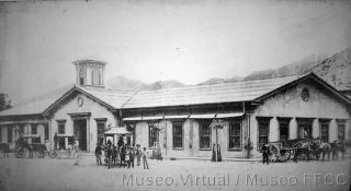 imagen hist�rica de la estaci�n FFCC de Copiap� 