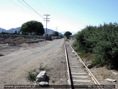 linea ferrea entre Caldera y Copiap� - sector Bodega