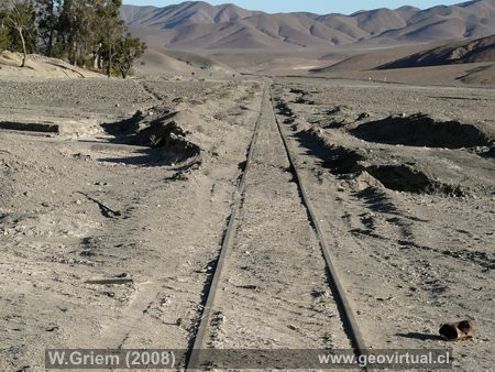 Estaci�n FFCC en la Region devAtacama: Cha�arcito