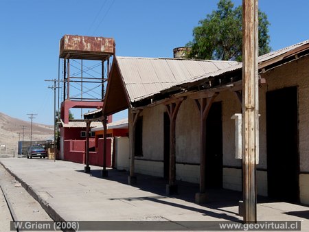 Estaci�n de Domeyko - Ferrocarril Longitudinal - Atacama, Chile