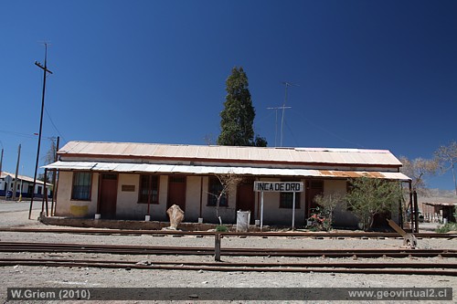 Estación ferrocarril de Inca de Oro, Atacama - Chile