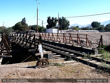 Puente del ferrocarril en Paipote