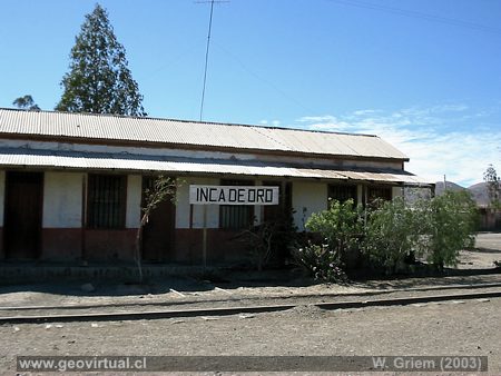 La estación de Inca de Oro en 2003 - Región Atacama, Chile