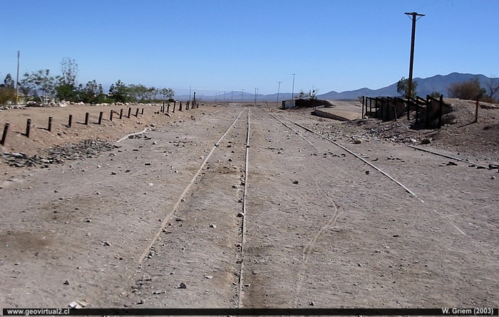 Ferrocarril en Inca de Oro, Region de Atacama, Chile