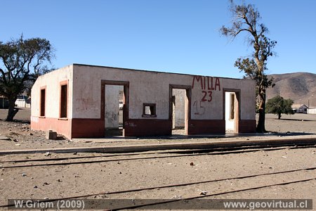 Punta Colorada - ferrocarriles