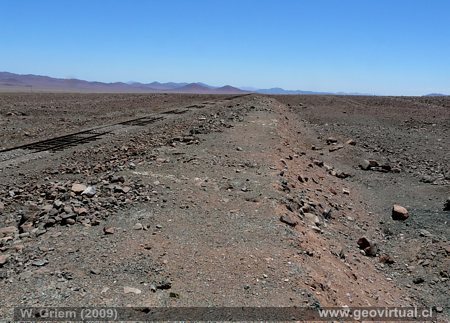 La estaci�n FFCC San Pedro en las cercan�as de Inca de Oro (Region de Atacama, Chile)
