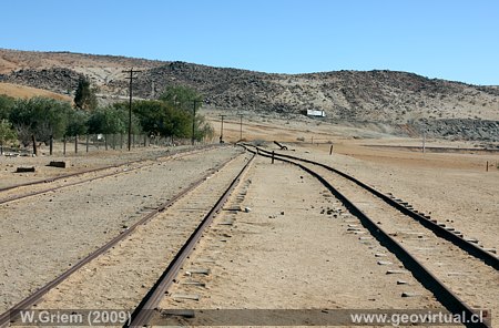 Entrada norte de la estaci�n Cachiyuyo