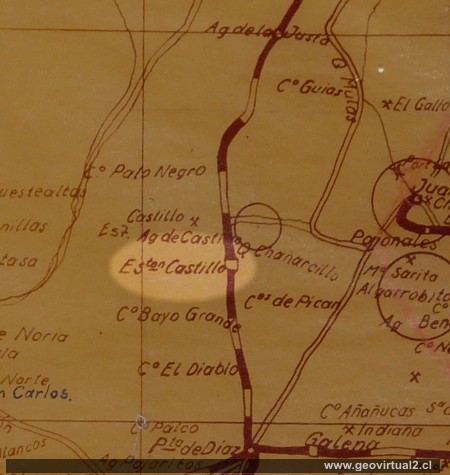 Carta 1919-1936 estacion Castilla