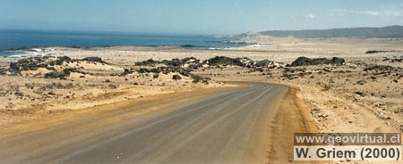 Entrada a la Playa Barranquilla, Regi�n Atacama (Chile)