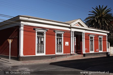 Frontis del Museo Regional en Copiap� (Regi�n Atacama, Chile)