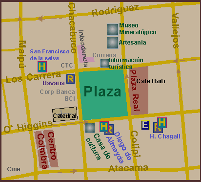 Centro de Copiapo, Carta