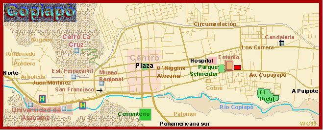 Carta de Copiapo, Chile