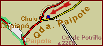 Carta Quebrada Paipote - Chulo
