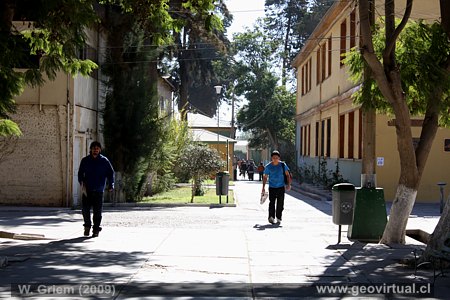 Pasillo de la Universidad de Atacama (Copiap�, Chile)