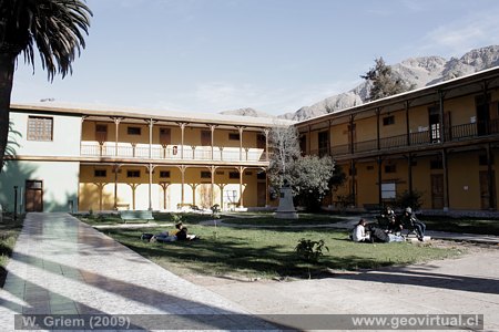Edificio hist�rico en la Universidad de Atacama