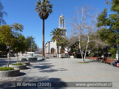 Plaza de Vallenar (Regi�n Atacama, Chile)