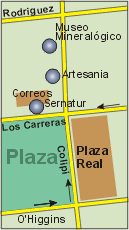 plano Museo Mineral�gico en Copiapo