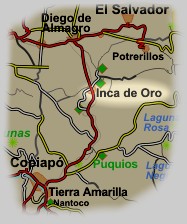 Carta de Inca de Oro, Atacama - Chile
