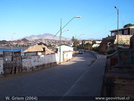 Die Strassen von Huasco in der Atacama Region, Chile