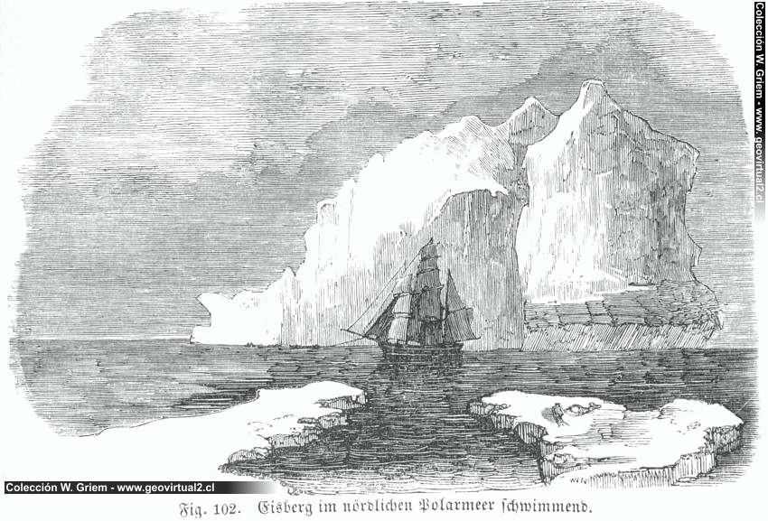 Ludwig, 1861: Eisberg im nördlichem Polarmeer