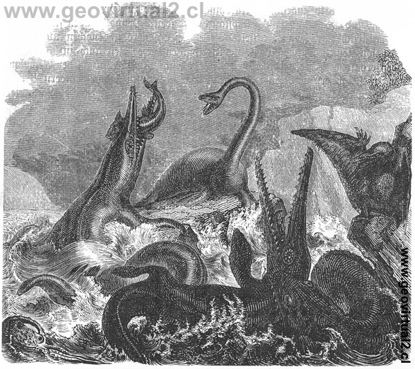 Unger cit. en Rudolph Ludwig (1861) - Paisaje del jur�sico