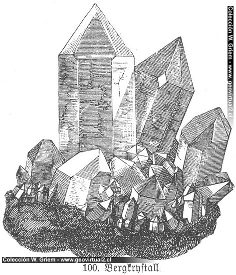 Polack, Fr. (1892): Quarzkristall