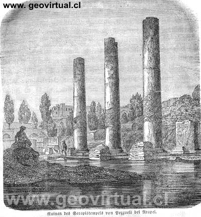 Columnas con almejas
