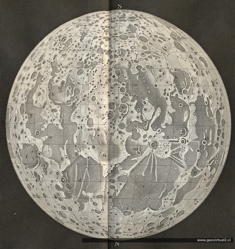 Mondkarte (Schoedler, 1863)