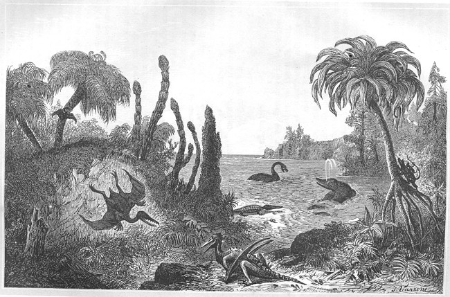 la �poca jur�sica seg�n Siegmund 1877
