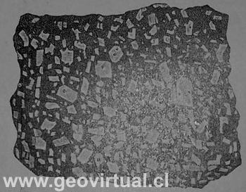 textura porf�dica