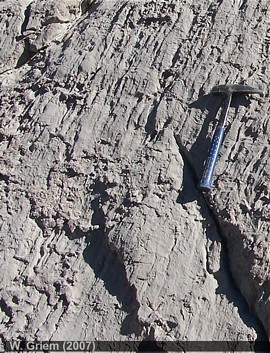 Karren en una caliza