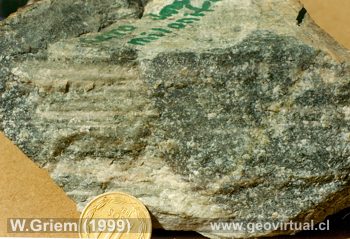 Milonita del sector Co. Im�n - Copiap�, Chile