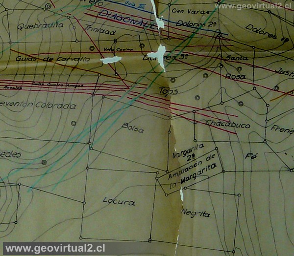 carta de las pertenencias de Chañarcillos