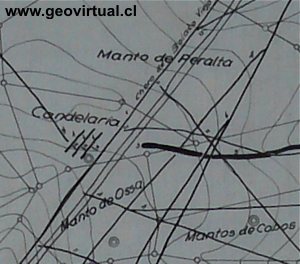 Carta geol�gica de las vetas de Cha�arcillo