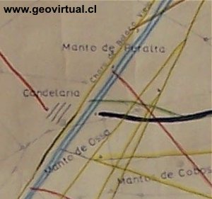 Carta geol�gica de las vetas de Cha�arcillo