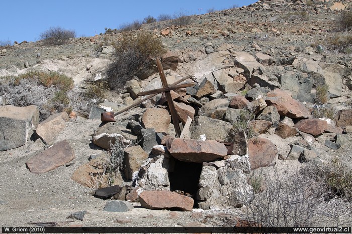 Cementerio en Checo de Cobre, Atacama