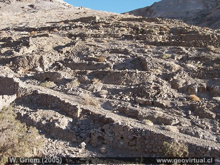 Ruinas del Pueblo Cerro Blanco; Regi�n Atacama (Chile)