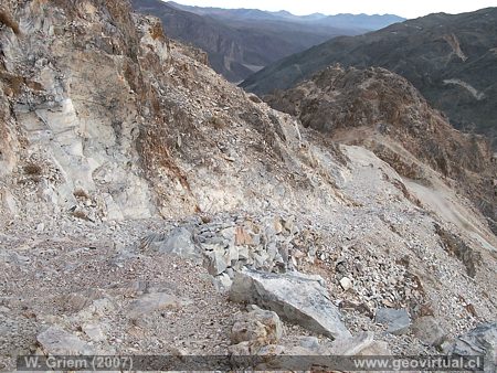 Sendero hist�rico a la mina Flor de Puquios
