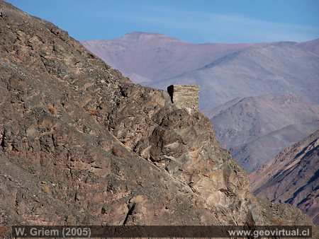 Base de un andarivel de la mina Sof�a de Puquios - Atacama, Chile