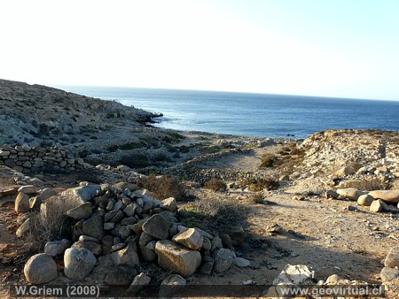 La hist�rica caleta Sarco en Atacama, Chile