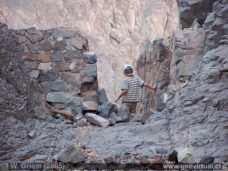 Camino hist�rico a la mina Sof�a del sector Puquios - Atacama, Chile