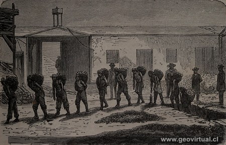 Imagen de la mina Buena Esperanza de R. Tornero (1872)
