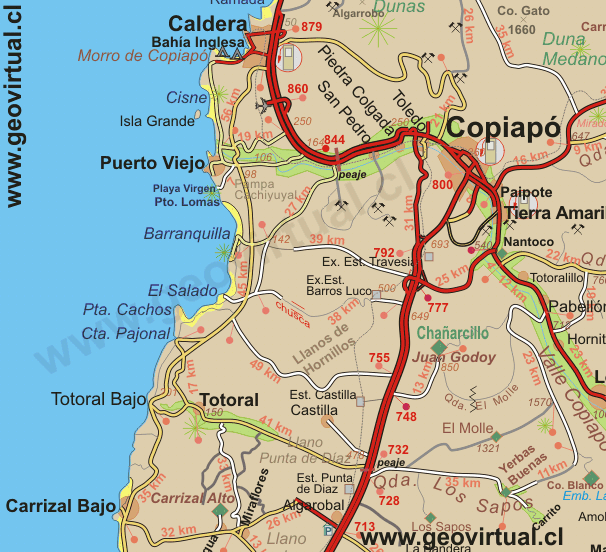 Carta Atacama: Caldera a Totoral