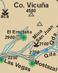 Carta Mina San Juan en Cerro Vicu�a