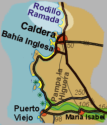 Carta Puerto Viejo - Caldera - Rodillo