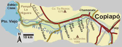 carta valle Copiapo - r�o abajo