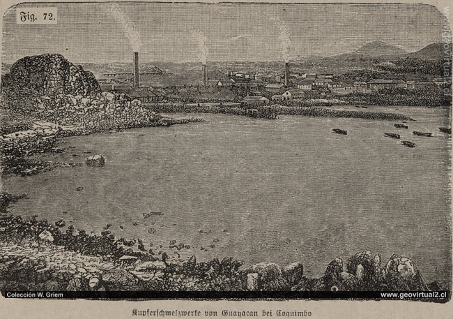 Puerto y bahía de Guayacán de Ochsenius