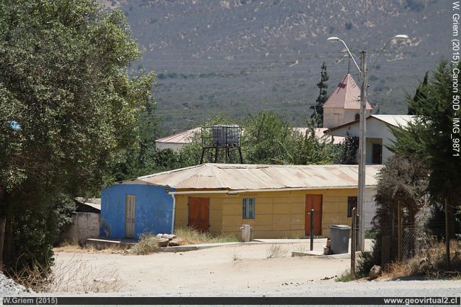 Pueblo de Caimanes en Chile