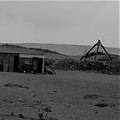 Campamento minero en la costa de Atacama